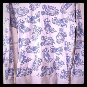 R2-D2 reversible long sleeve shirt